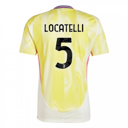 Juventus Locatelli 5 Venkovní 2024-25 - Fotbalové Dresy (S/S) Juventus Locatelli 5 Venkovní 2024-25 - Fotbalové Dresy (S/S)
